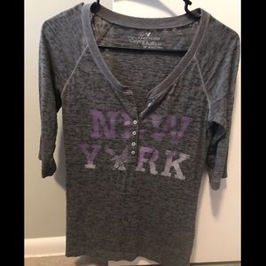 ❗️❗️SOLD❗️❗️ American eagle 3/4 sleeve